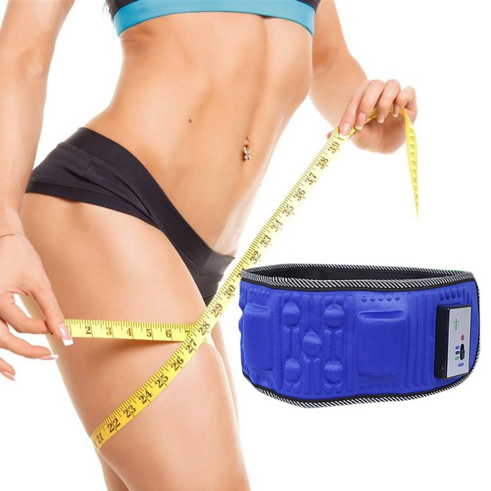 1 pcs Wireless Electric Fitness Vibrating Slimming Belt Shaking Machine Slimming Device Vibration Fat Burning Artifact