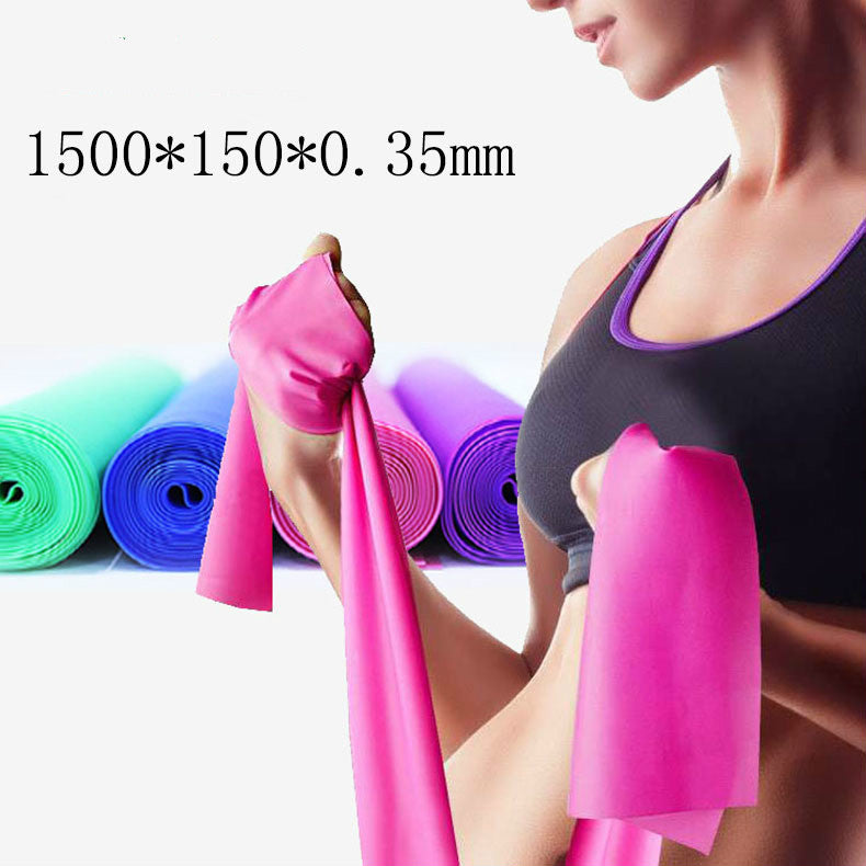 1.5m Resistance Bands Yoga Natural Latex Bands Strength Training Elastico Para Exercicios Fitness Equipment for Expander 150CM